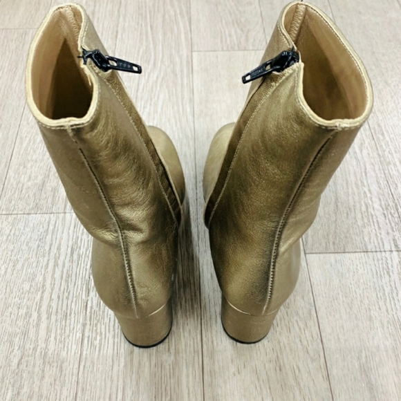 🆕️ Anthropologie Mint & Rose Leather Ankle Boot 6 - Picture 7 of 7